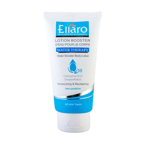 Ellaro-water-booster-body-lotion لوسیون بدن آبرسان و مرطوب کننده حاوی کوآنزیم Q10 الارو|Ellaro water booster body lotion With Q10 - تصویر 1
