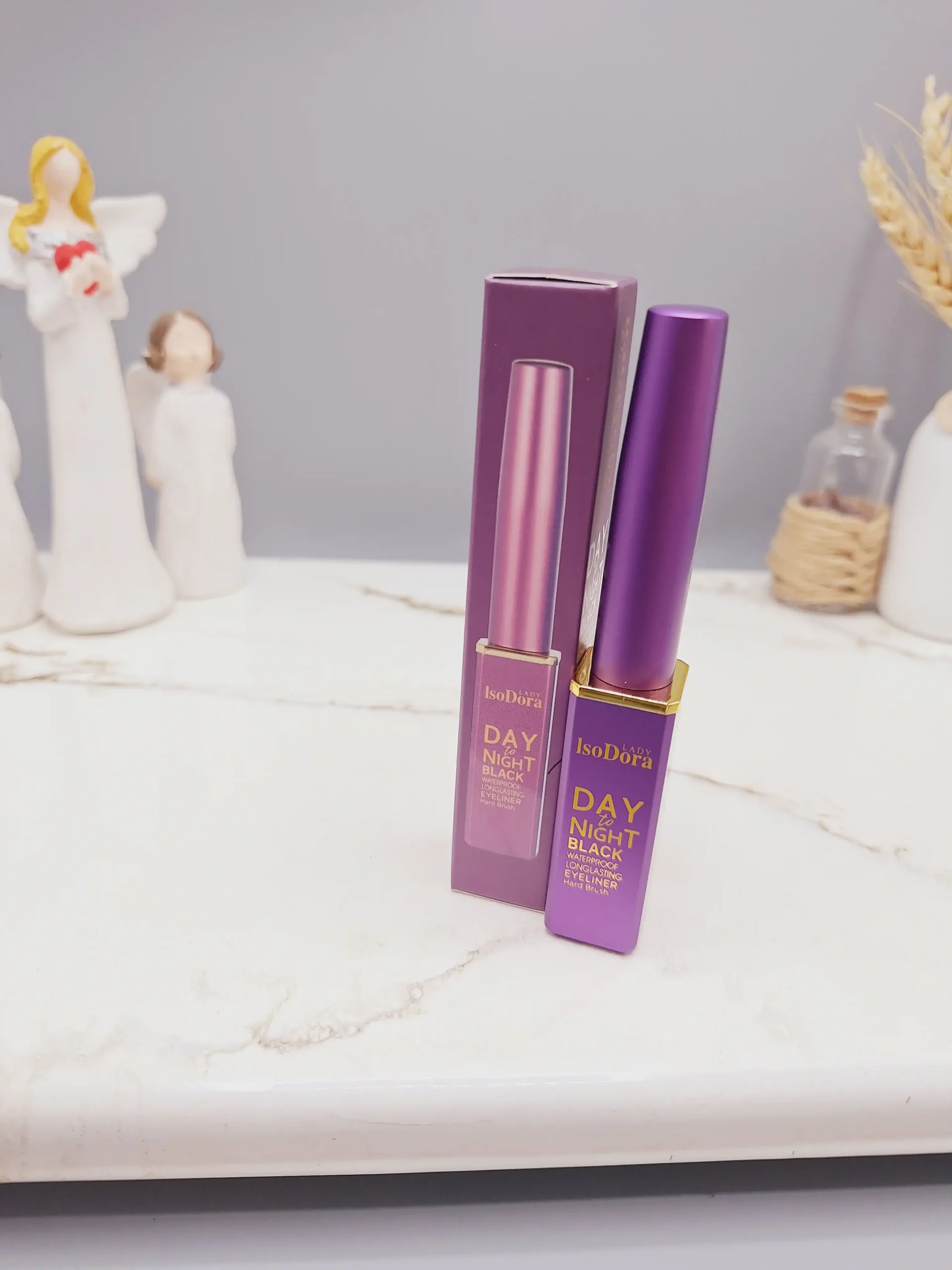 20250731055833026-thumbnail خط چشم ماژیکی رنگ مشکی برند Isodora (پوکه بنفش) - تصویر 1