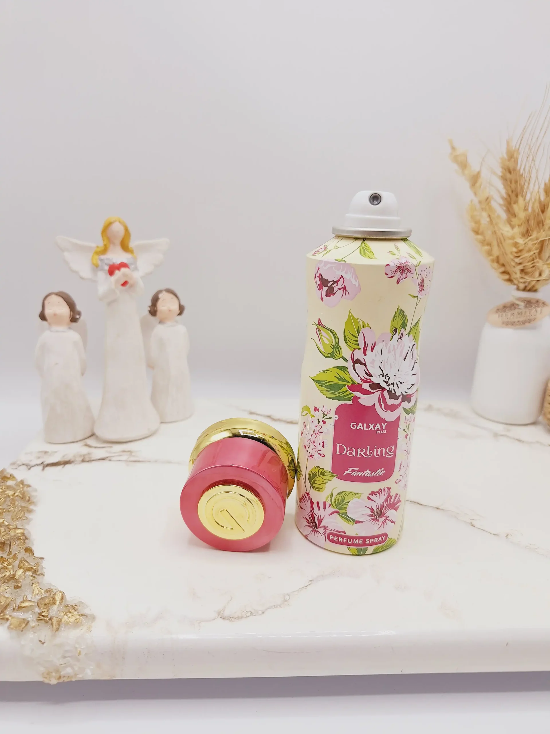 20250731061834969-thumbnail اسپری خوشبو کننده زنانه گلدار گلکسی Darling fantastic - تصویر 1