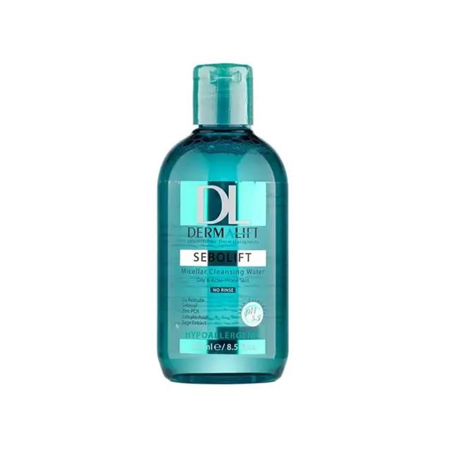 d72afdfca91e5bd305f94c523d9bbd95-single محلول پاک کننده آرایش صورت درمالیفت مدل SEBOLIFT حجم 250 میلی لیتر - تصویر 1