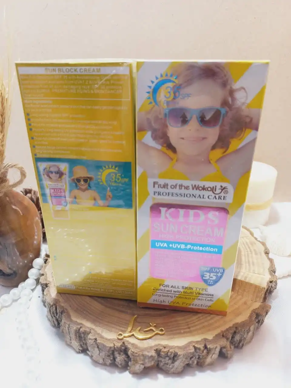 20250731040549946-thumbnail ضد آفتاب بچه گانه ووکالی سان کرم 35 Wokali کد WKL497 - تصویر 1