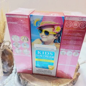 ضد آفتاب بچه گانه ووکالی سان کرم 30 Wokali کد WKL496