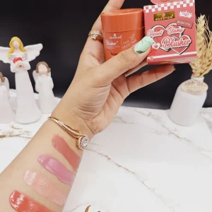 رژگونه استامپی طرح قلب Gssense کد GS 174