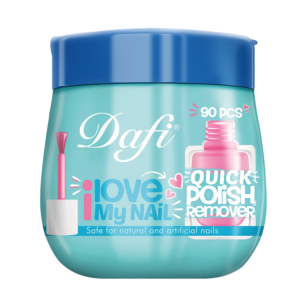 لاک-پاک-کن دستمال مرطوب لاک پاک کن قوطی دافی - تصویر 1