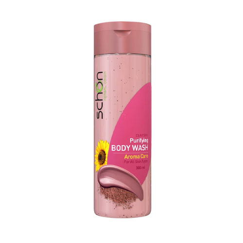 6260482521125 شامپو بدن خاک رس شون|Schon Clay Soil Purifying Body Wash 300ml - تصویر 1