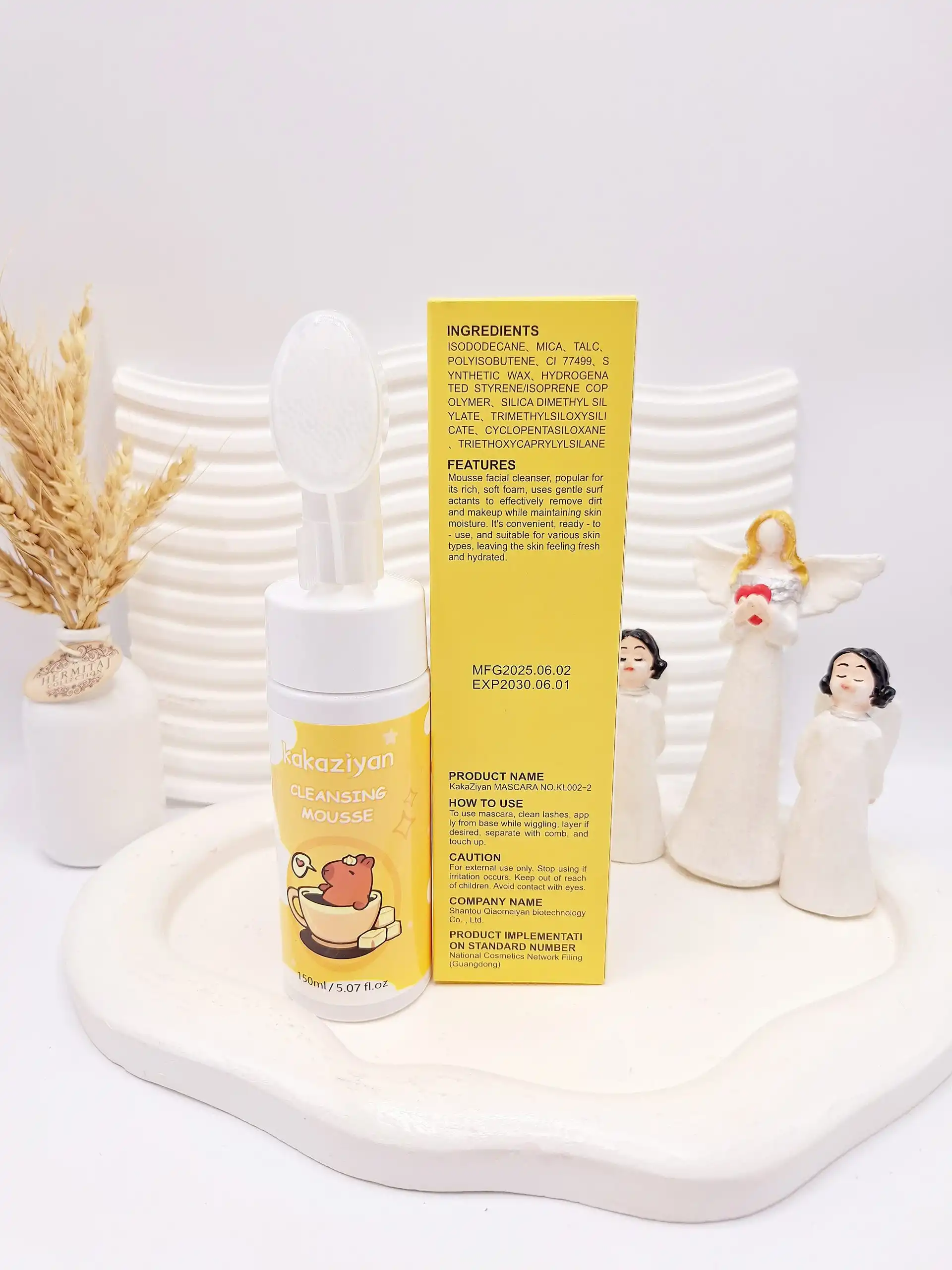 20250829203441448-thumbnail فوم روشن کننده براش دار خرسی کد KL002-2 - تصویر 1