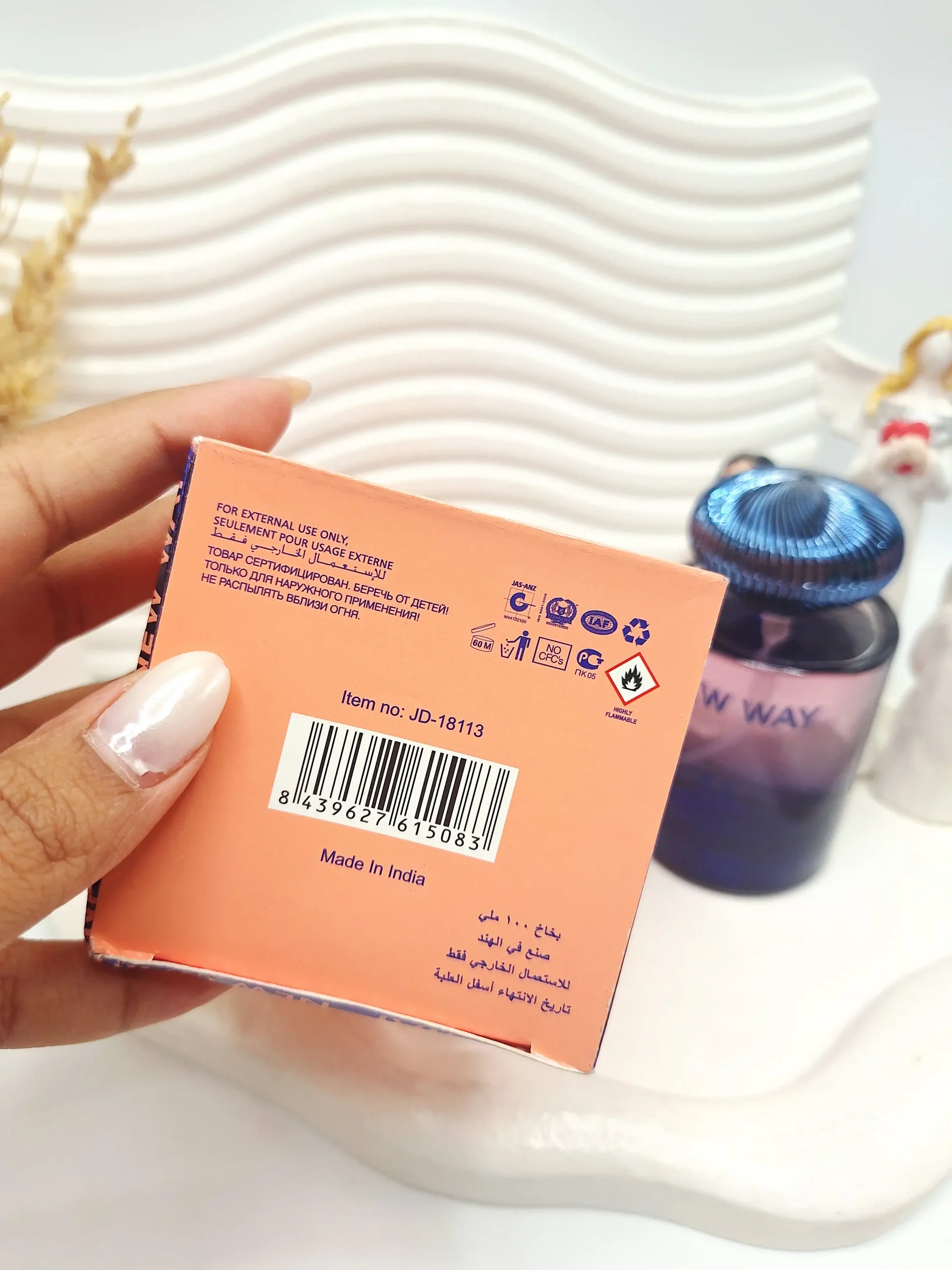 20251126091936151-thumbnail ادکلن زنانه NEW WAY حجم 100 میل امارات - تصویر 1