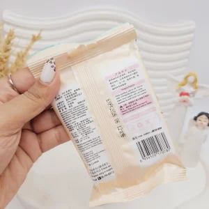 دستمال مرطوب 10 تایی طرح حیوانات بامزه کد 0780