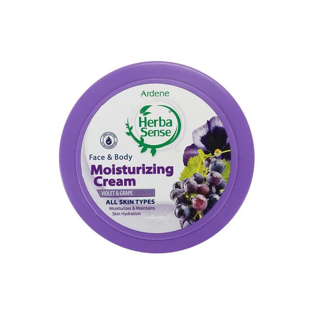 89d6ae5ddcc7966012cd8850b3a609fc-single کرم مرطوب کننده آردن سری Herba Sense با رایحه انگور و بنفشه وزن 150 گرم - تصویر 1