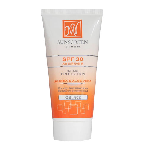 mysun کرم ضد آفتاب SPF30 بدون چربی (بی رنگ) مای|My sunscreen spf30 oil free - تصویر 1