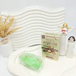 صابون شامپویی مو روغن آرگان و گردوی مراکشی برند راکو